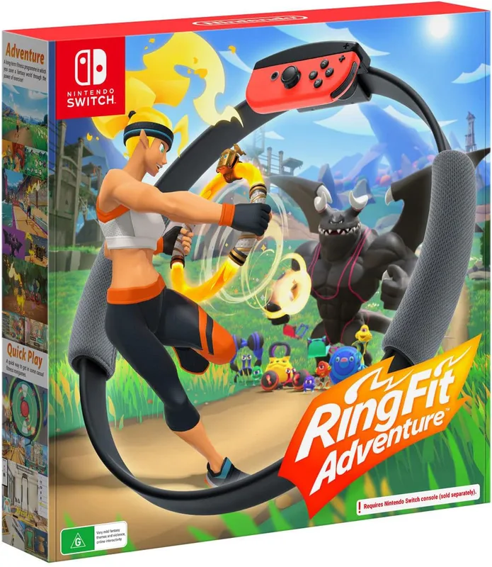 NSW RING FIT ADVENTURE FOR NINTENDO SWITCH (AUSTRALIA)