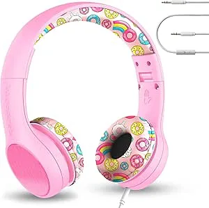 LilGadgets Connect+ Style On-Ear barnhörlurar med mikrofon