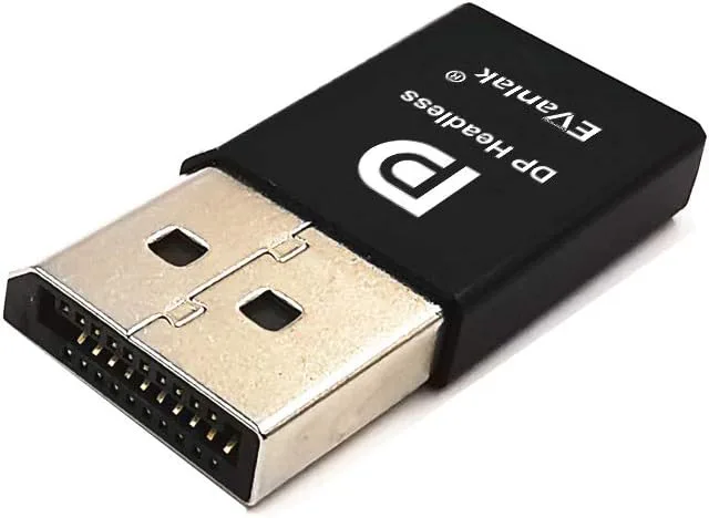EVanlak DisplayPort Headless Ghost Display Emulator