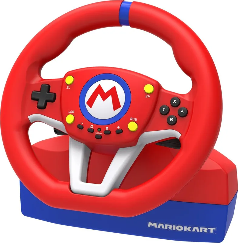 HORI Mario Kart Steering Wheel Mini, Nintendo Switch/PC