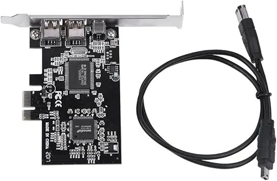 ASHATA 2,5 Gbps PCI-E PCI Express FireWire 1394 kontrollkort