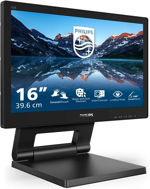 Philips skärm, svart 15,6 tum