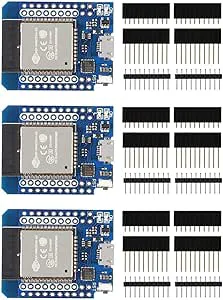 Hailege 3 st ESP32 Mini ESP-WROOM-32 Bluetooth CP2104 WLAN