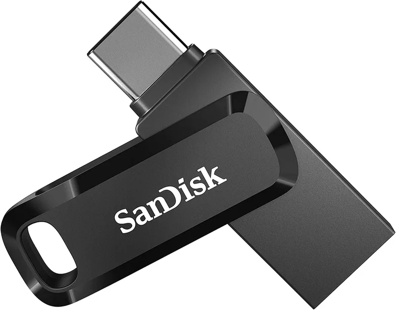 SanDisk 256GB Ultra Dual Drive Go USB Type-C Flash Drive with Reversible USB Connectors, Type-C and Type-A, for Mobiles, Tablets, Mac and PC Computers
