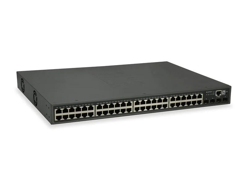 LevelOne GTP-5271 PoE-switch, 52 portar, hanterad