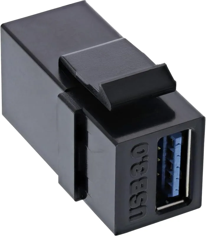 InLine 76202L USB 3.0 Keystone snap-in-insats