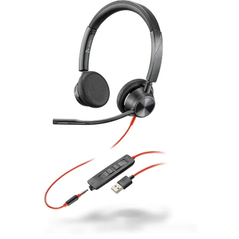 HP Poly Blackwire 3325 Teams USB-C headset