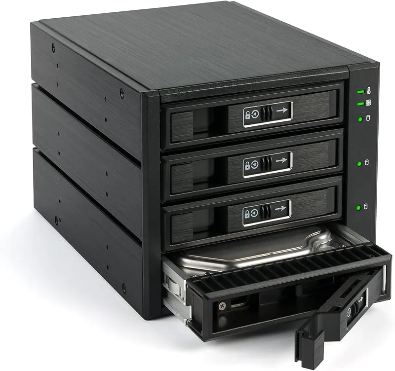 FANTEC 2192 BP-T3141 SAS I,II SATA I, II, III bakpresenning