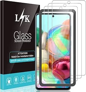 L🦄K 3-pack skärmskydd för Samsung Galaxy A71