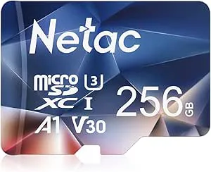 Netac 256 GB MicroSDHC-minneskort