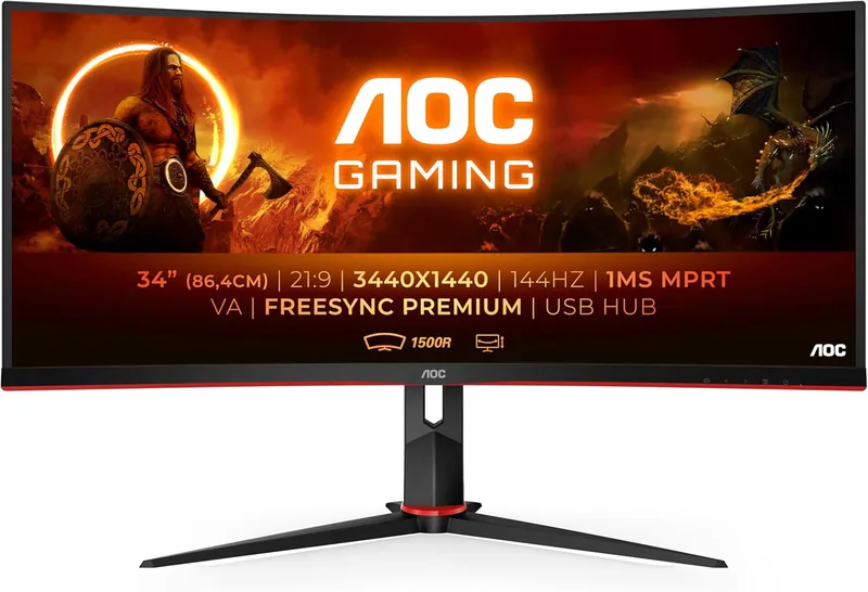AOC CU34G2X/BK