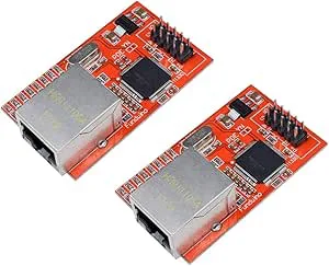 TECNOIOT 2 st mini W5100 LAN Ethernet sköld nätverksmodul