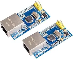 TECNOIOT 2 st W5500 Ethernet nätverksmodul TCP/IP 51 /