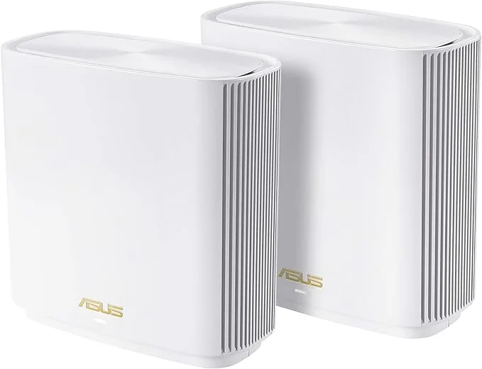 ASUS ZenWiFi-AX-XT8/ASUS ZenWiFi AX (XT8) WLAN router, White, 7.5 x 16.3 x 16 cm x 2 pieces