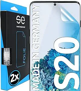 smart engineered 2 x 3D Skärmskydd för Samsung Galaxy S20 [smart engineered]