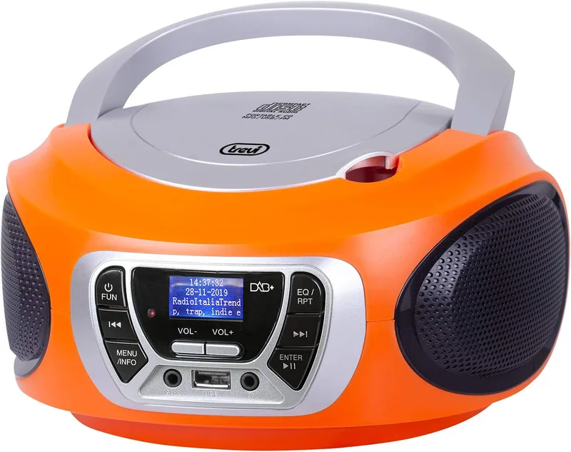 Trevi Bärbar CD Boombox Dab/dab + radio med
