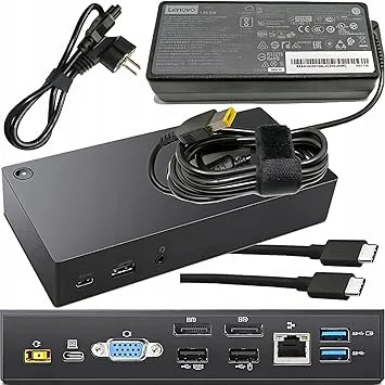 Lenovo 40A90090UK dockningsstationer för bärbara datorer