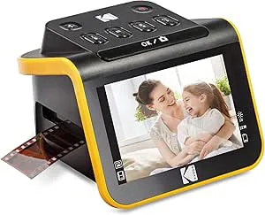 KODAK Slide N Scan film och slide-skanner med 5-tums LCD-skärm