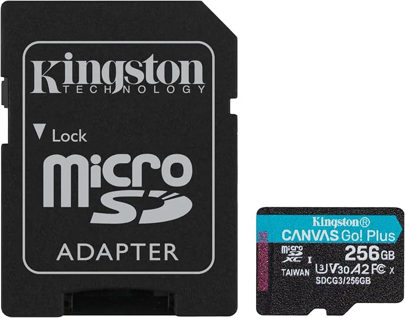 Kingston microSDXC Canvas Go Plus SDCG3/256GB