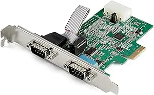 StarTech.com PCI Express RS232 seriellt adapterkort