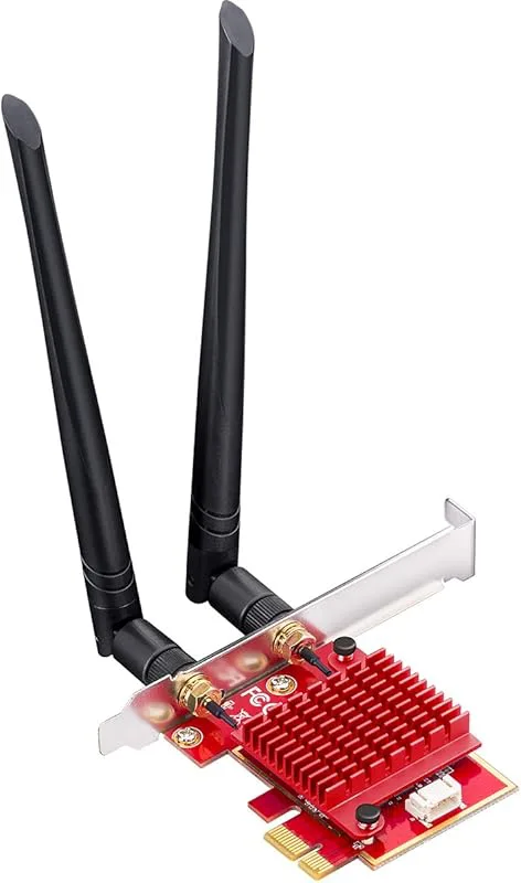 Cudy AX3000 WiFi 6 PCIe-kort och Bluetooth 5.0 PCIe-adapter