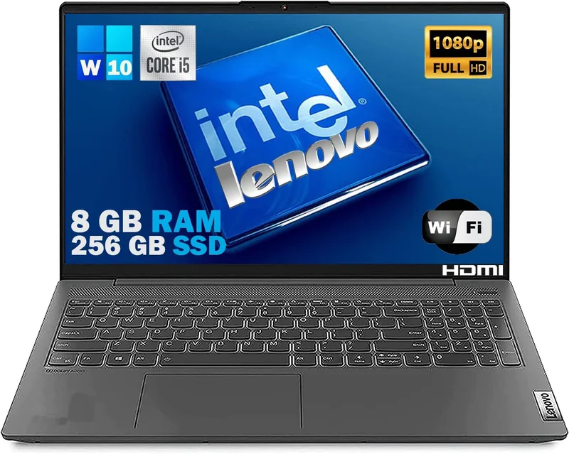 Lenovo V15 bärbar dator 15,6 tum, Core i5, 8 GB, 256 GB SSD