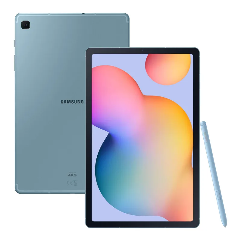 Samsung Galaxy Tab S6 Lite Wi-Fi – angorabblå (brittisk version)