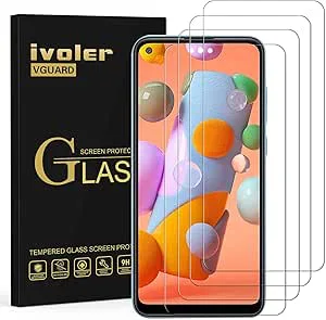 ivoler 4-pack skärmskydd för Samsung Galaxy M11 / A11 / Nokia 3.4