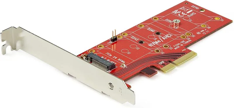 StarTech.com x4 PCI Express till M.2 PCIe SSD-adapter