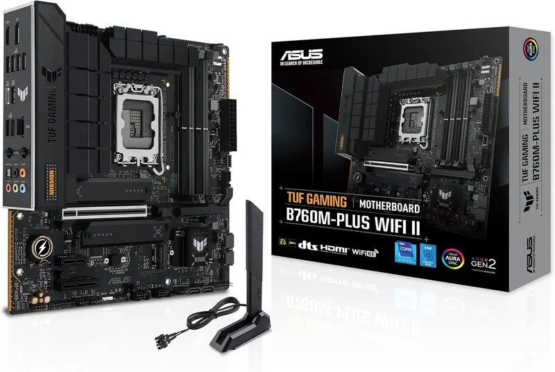 ASUS TUF Gaming B760M-PLUS WiFi II moderkort