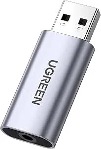 UGREEN Externt Ljudkort USB Ljud till 3,5