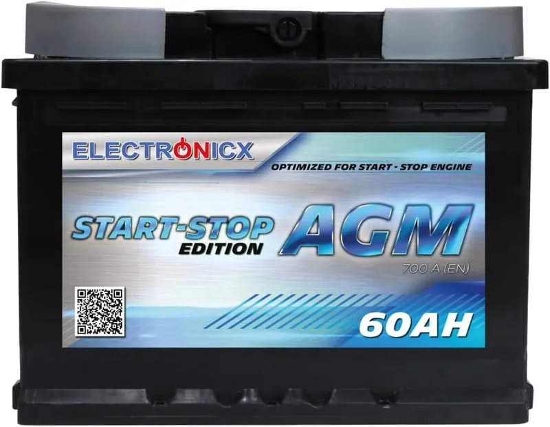 Electronicx AGM bilbatteri 95Ah 12V