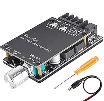 Bluetooth-förstärkarkortmodul 2 x 50 W digital stereo audio amp board