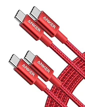 Anker Ny nylon USB-C till USB-C laddningskabel