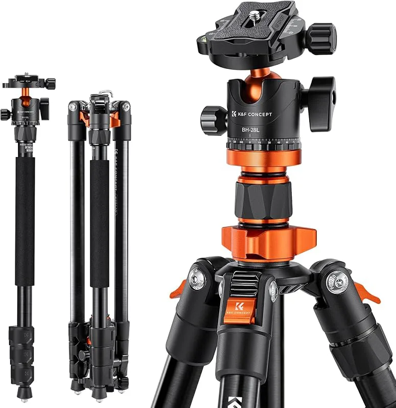 K&F Concept Kamerastativ,158cm