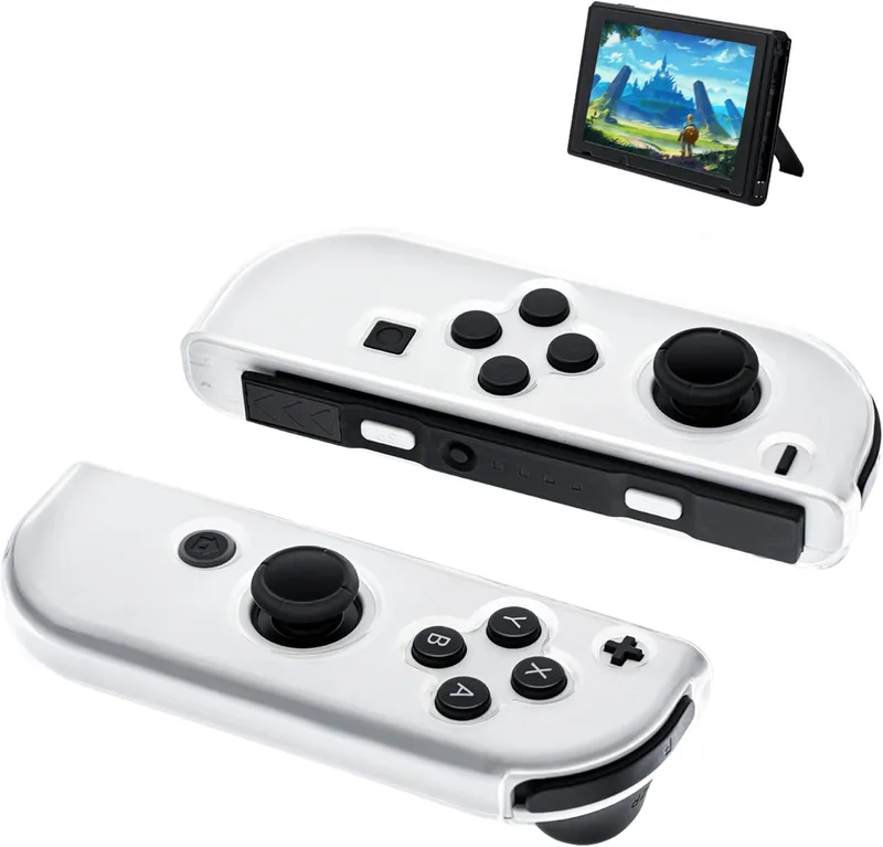 Mcbazel - Durable Transparency TPU Protection för NS Switch Joy-con Controllers