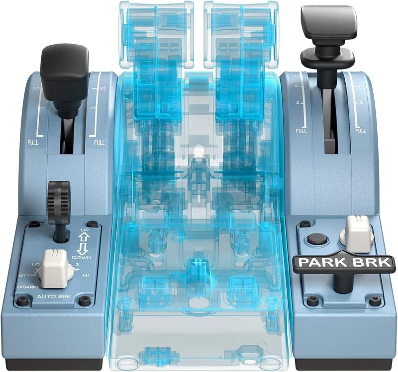 Thrustmaster TCA Quadrant Airbus Edition: Ergonomisk replika av Airbus gasreglagekvadrant