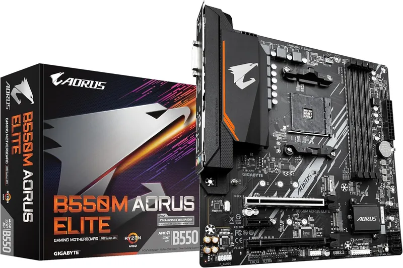 Gigabyte B550M AORUS ELITE MATX Motherboard for