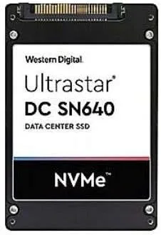 SSD Western DIGITAL Ultrastar DC SN640 WUS4BB038D7P3E3 (3.84 TB, U.2, PCIE NVME 3.0 X4)