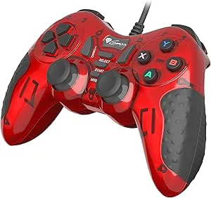 Genesis Mangan 200 Gamepad Controller PC USB-kabelansluten med 15 knappar och Force Feedback