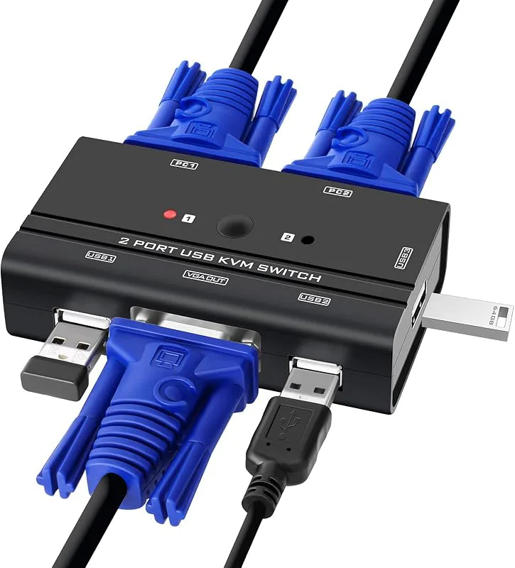 TCNEWCL VGA KVM-omkopplare