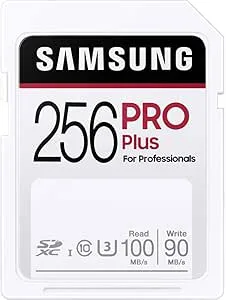 Samsung PRO Plus SD-kort, 256 GB