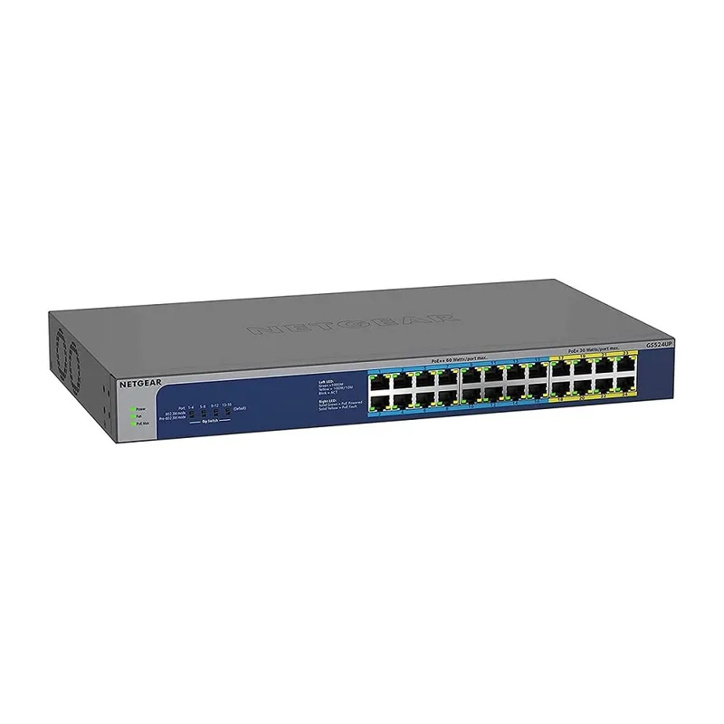 Netgear GS524UP 24-port Gigabit Ethernet LAN Ultra60-PoEswitch