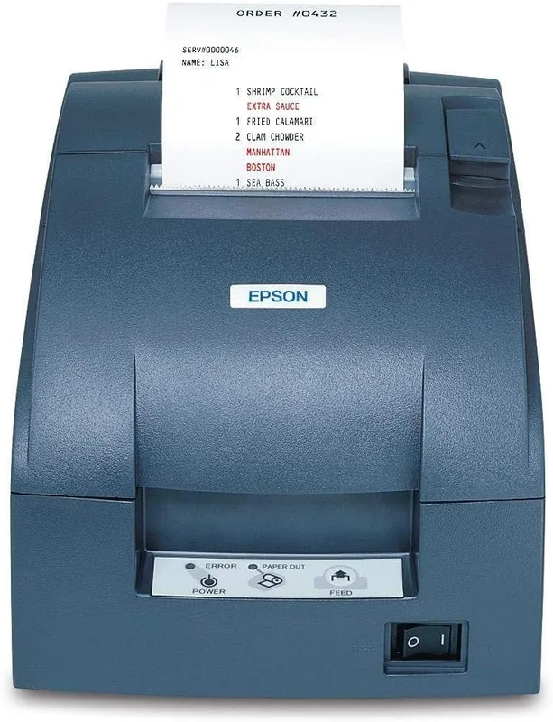 Epson TM kvittoskrivare (Renoverad)