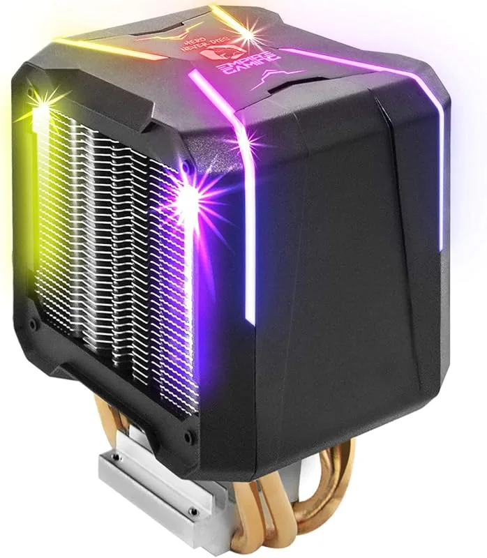 EMPIRE GAMING -GUARDIAN S-V201 Processorfläkt för spelare PC-Aluminiumkylare 4 koppar värmerör