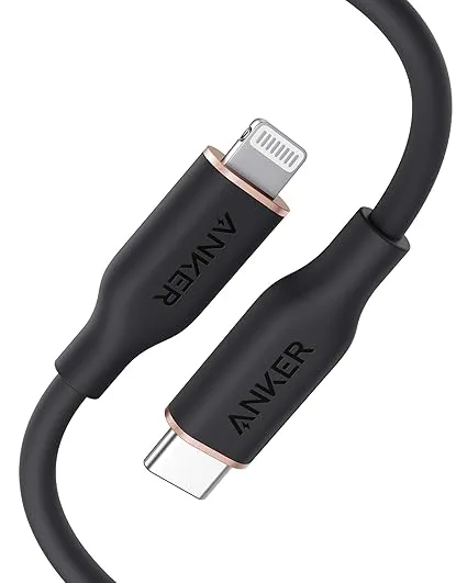 Anker PowerLine III Flow USB-C till Lightning-kabel, 90 cm