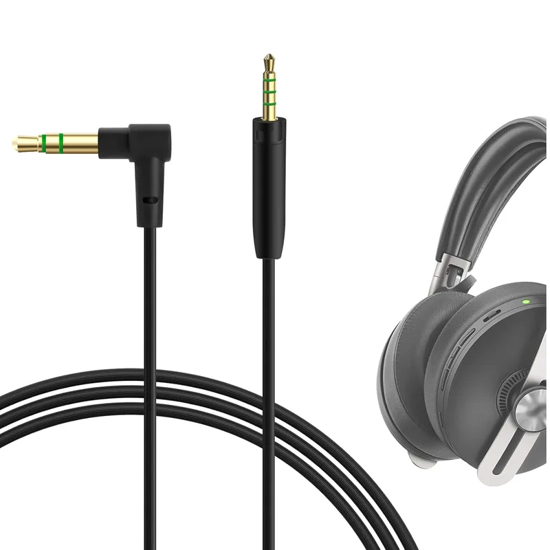 Geekria ljudkabel kompatibel med Sennheiser Momentum 4/3/2