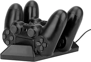 NiTHO Laddningsstation kompatibel med Dualshock PS4-kontroller