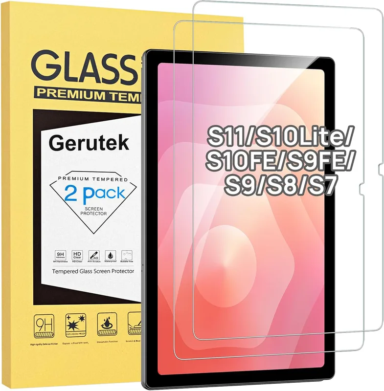 Gerutek Skärmskydd för Samsung Galaxy Tab S11/S10 Lite/S10 FE