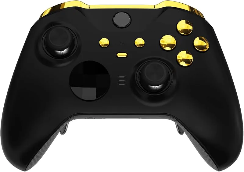 eXtremeRate Krom Guld Ersättningsknappar för Xbox One Elite Series 2 Controller